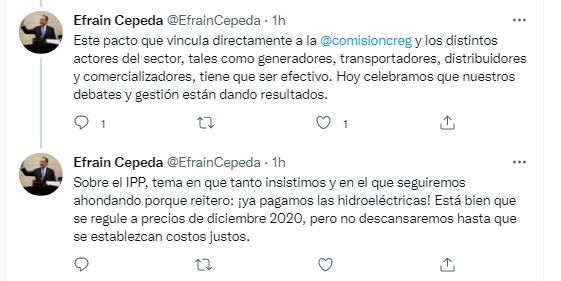 Los comentarios de Efraín Cepeda