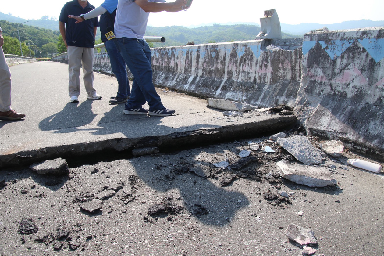 Momentos del terremoto en el sureste de Taiwán.