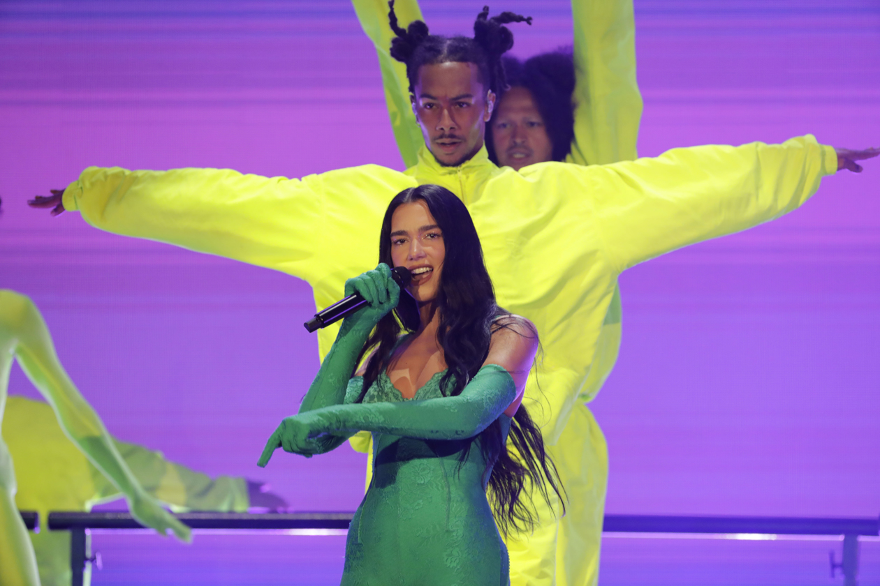 Concierto de Dua Lipa en Bogotá.