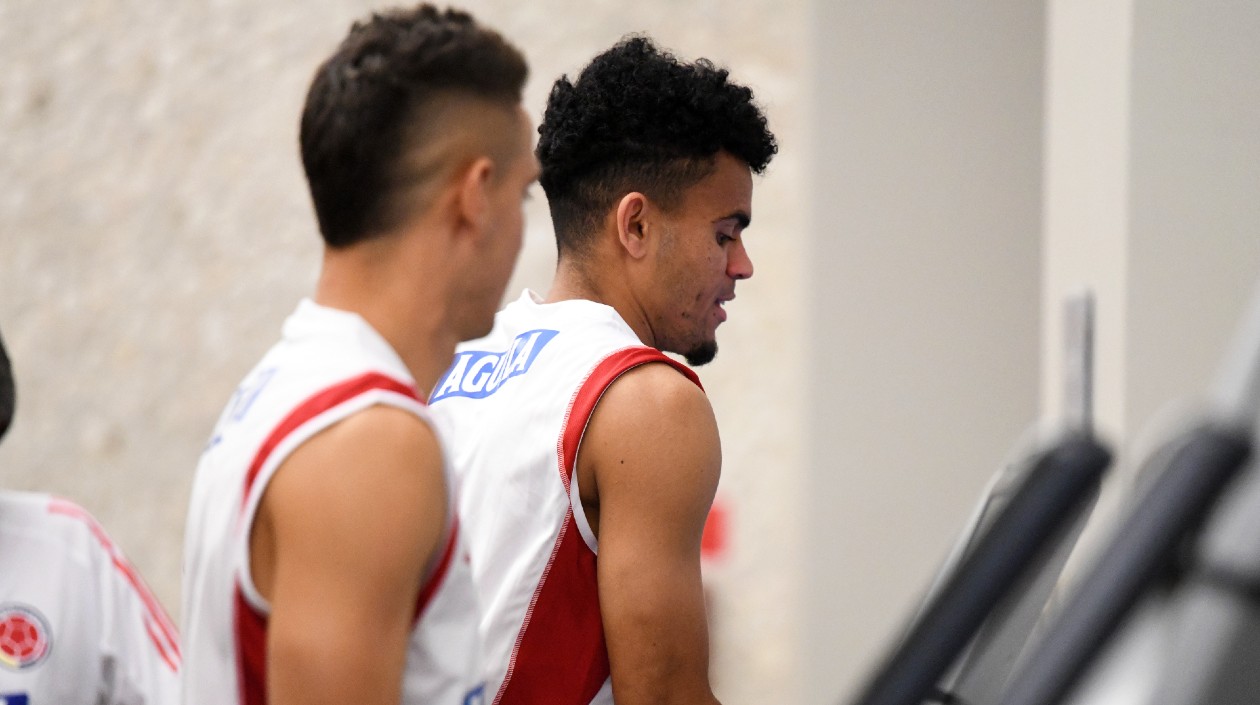 Santos Borré y Luis Díaz. 