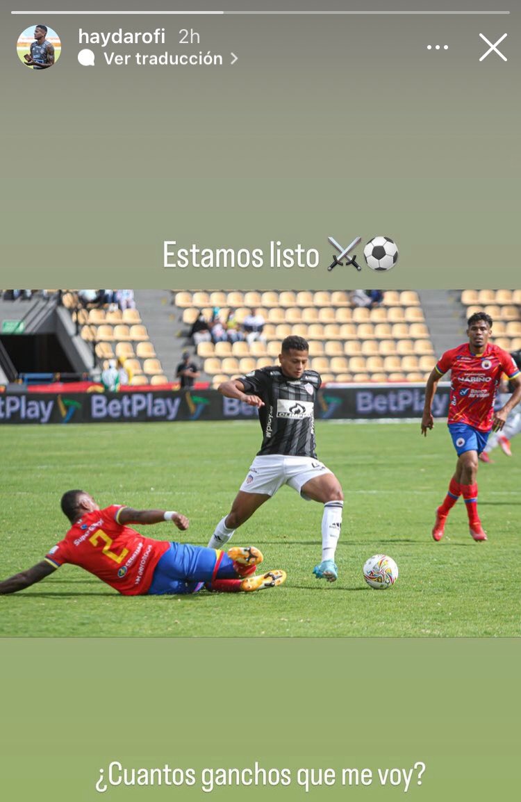 publicación de Haydar. 