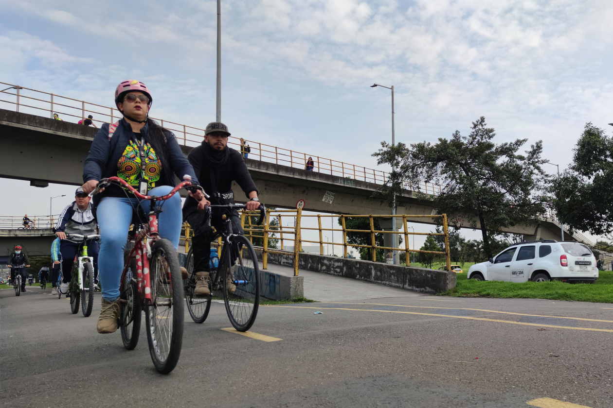 Día sin carro y sin moto en Bogotá.