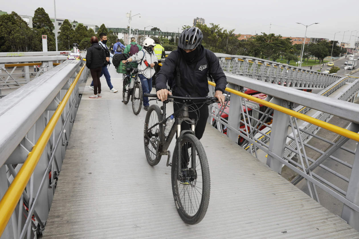 Día sin carro y sin moto en Bogotá.