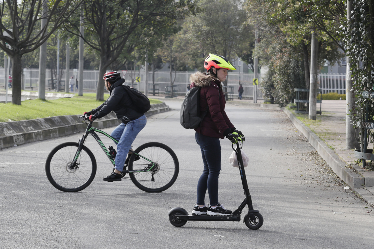Día sin carro y sin moto en Bogotá.
