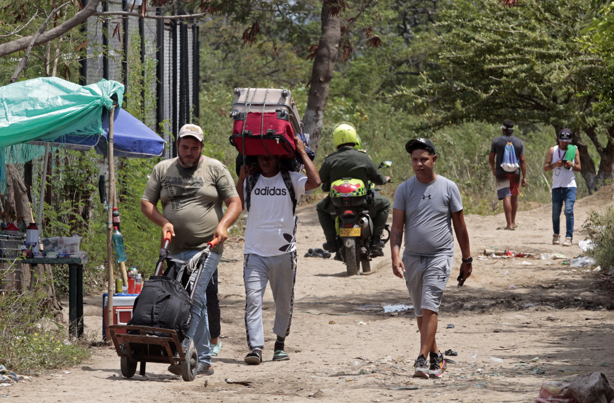 Operativos de seguridad en la frontera.