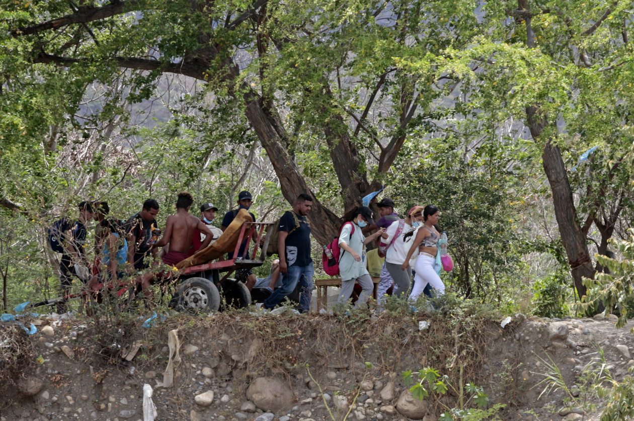Operativos de seguridad en la frontera.
