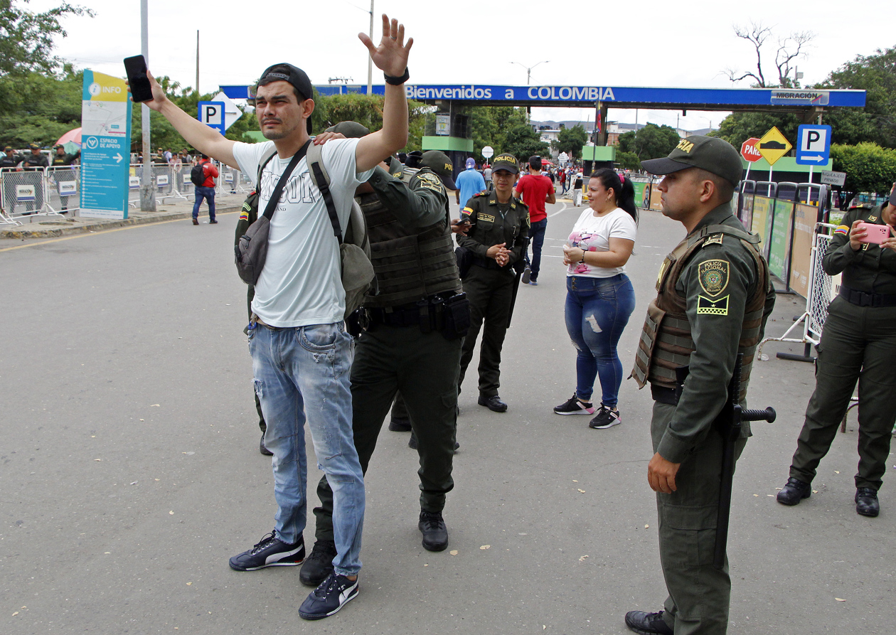 Operativos de seguridad en la frontera.