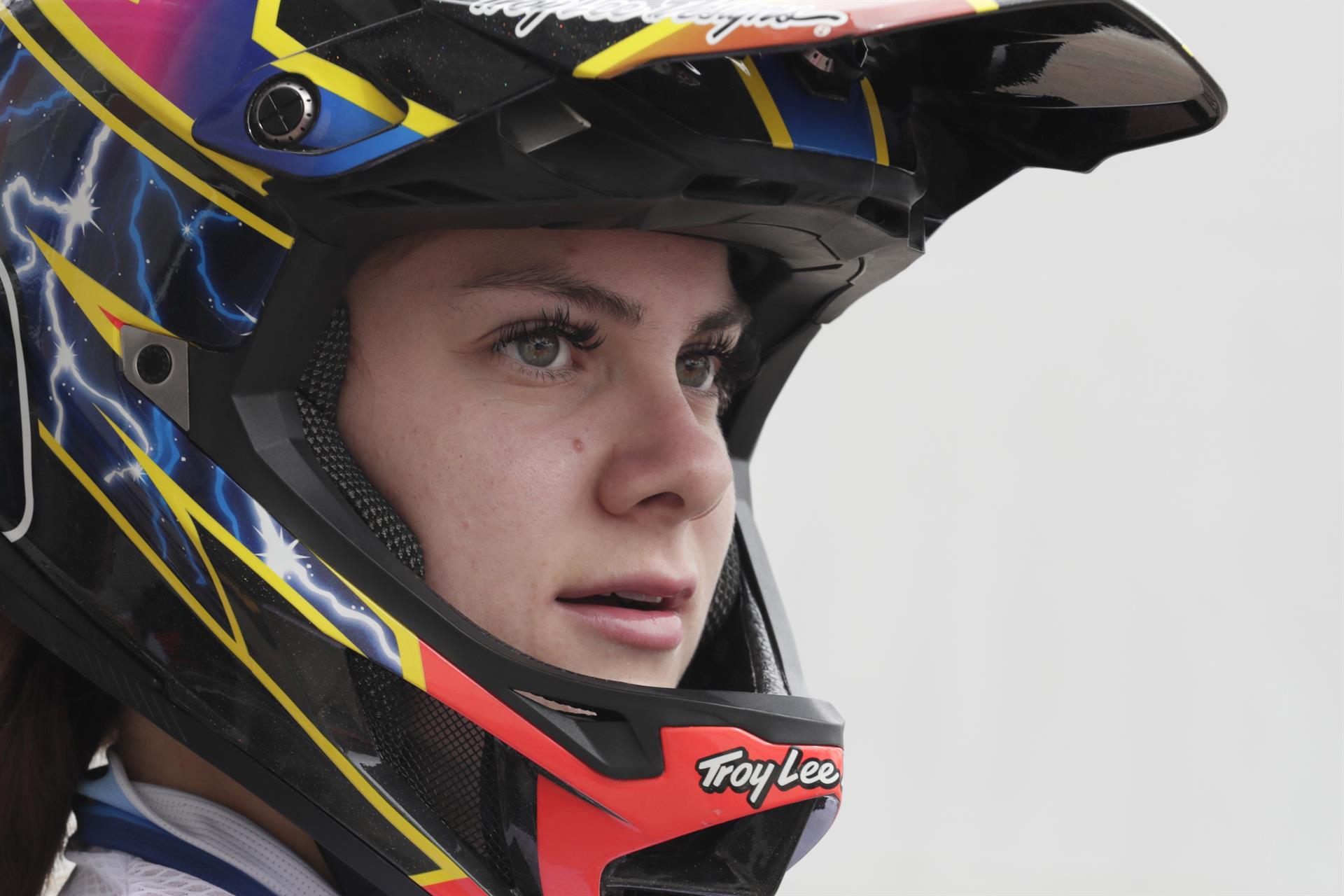 La competidora Beth Schriever de Gran Bretaña.