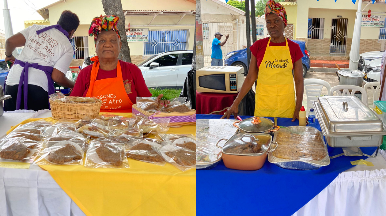 'Fogones del saber afro' en el barrio Abajo en Barranquilla