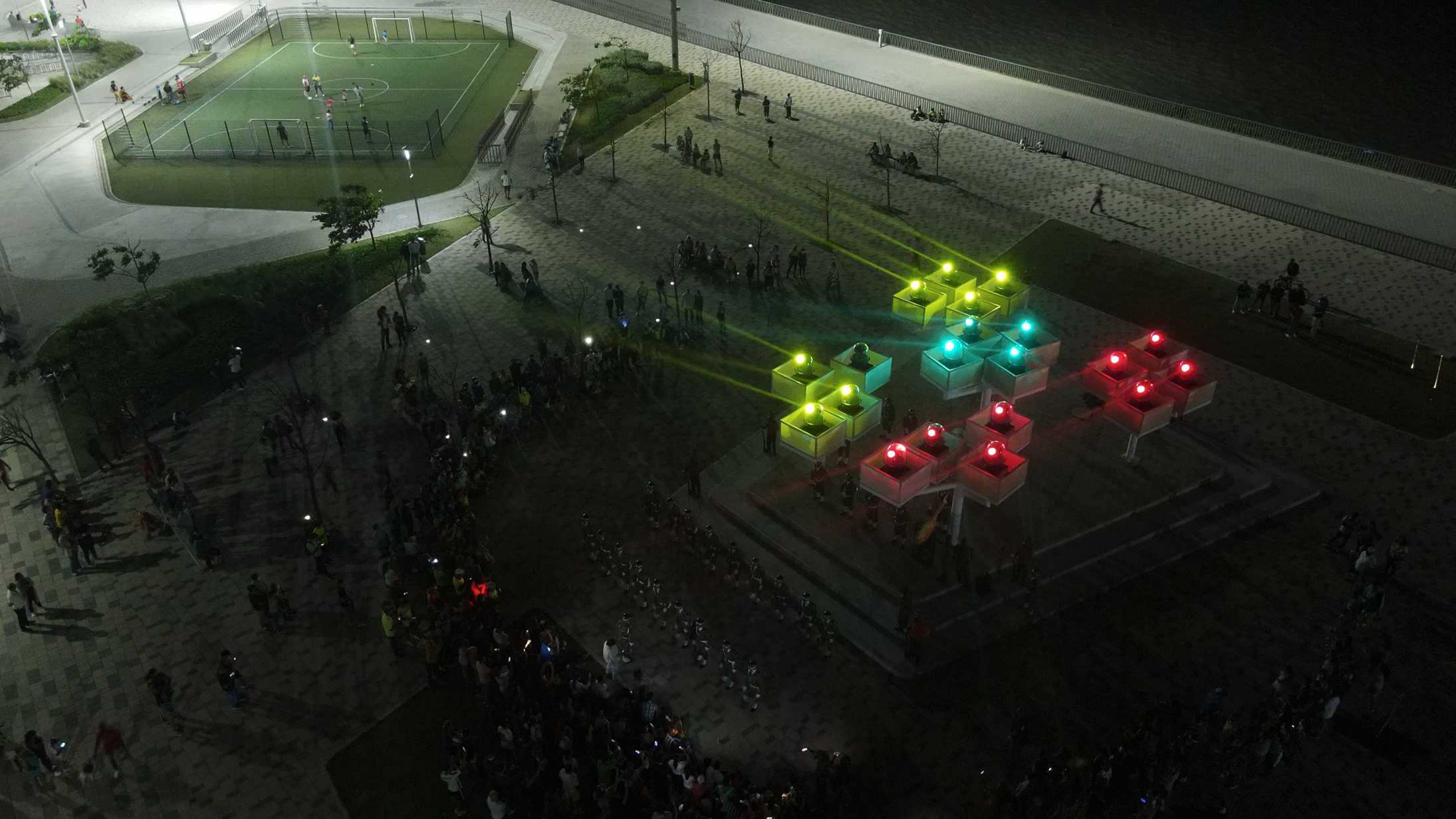 Plaza de las Luces del Gran Malecón.