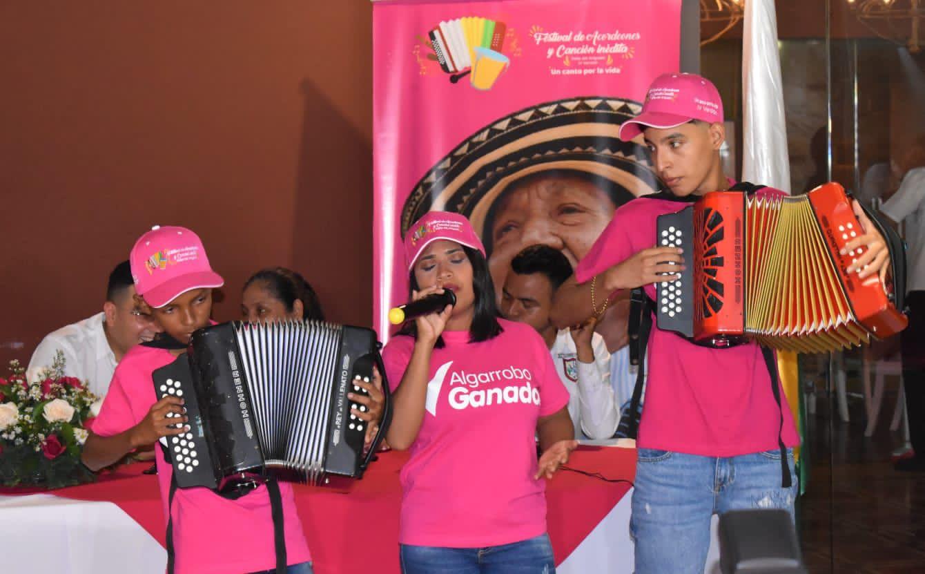 Presentaron programación del IV Festival de acordeones y canción inédita