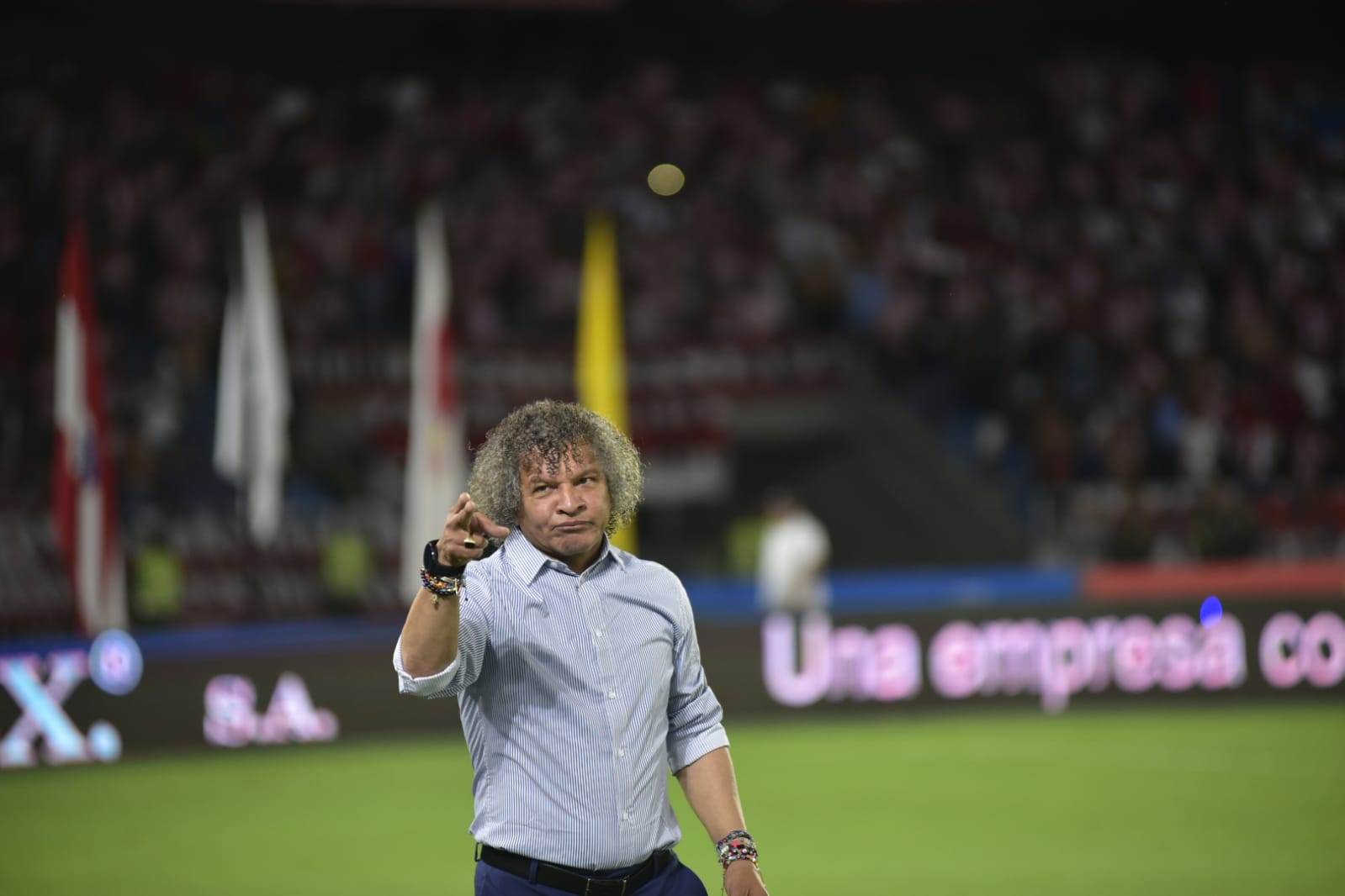 Alberto Gamero DT de Millonarios.