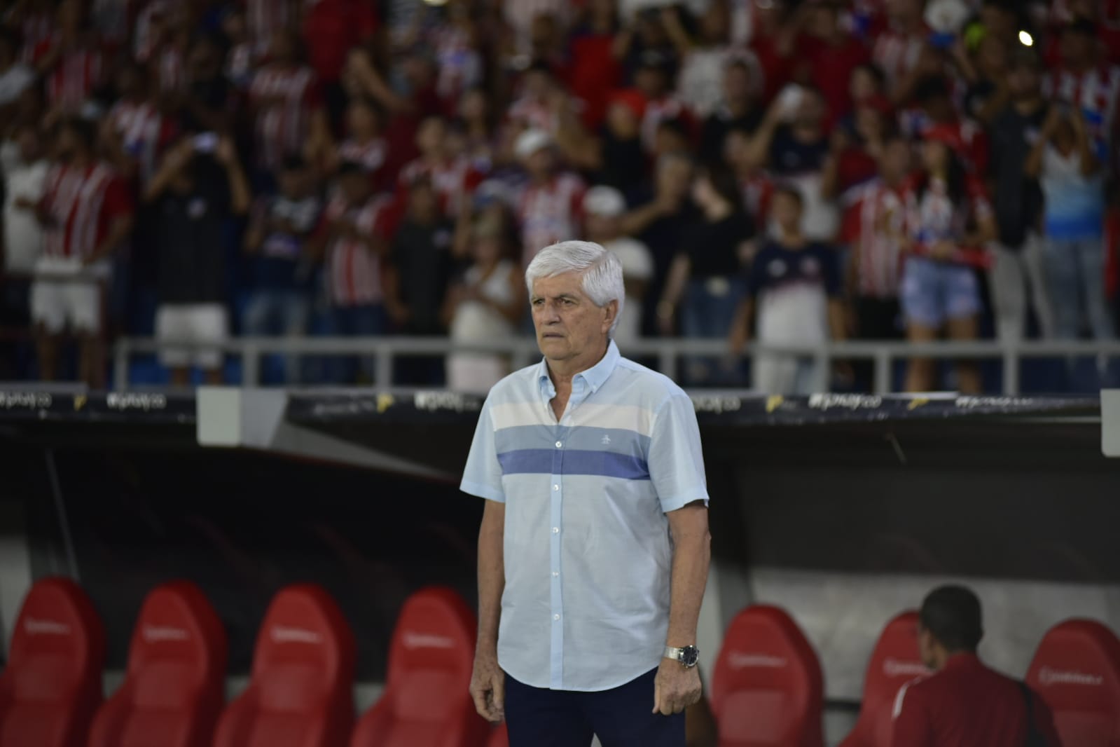 Julio Comesaña DT de Millonarios.