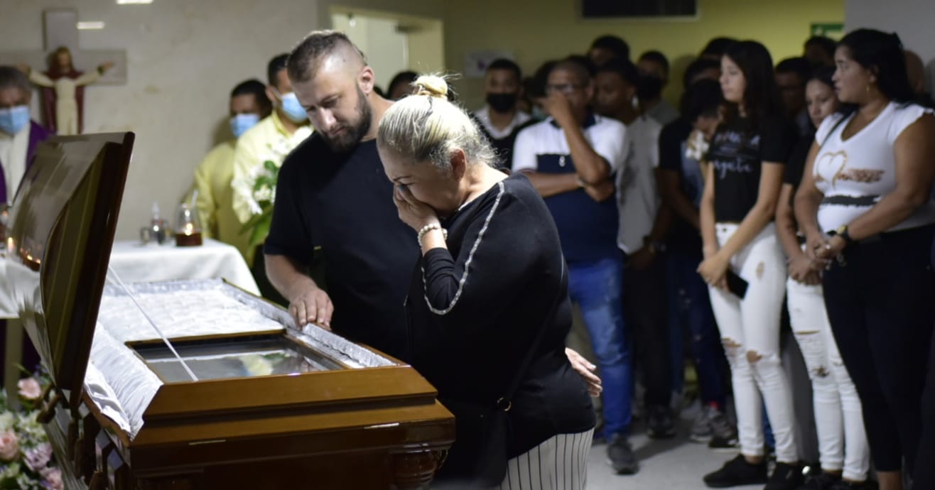 El dolor por la muerte de Luis Quiñones.