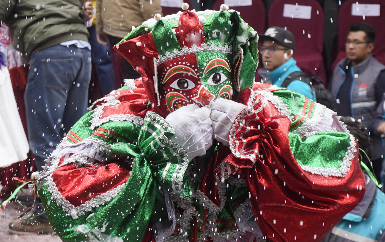 Personajes del Carnaval de Bolivia.