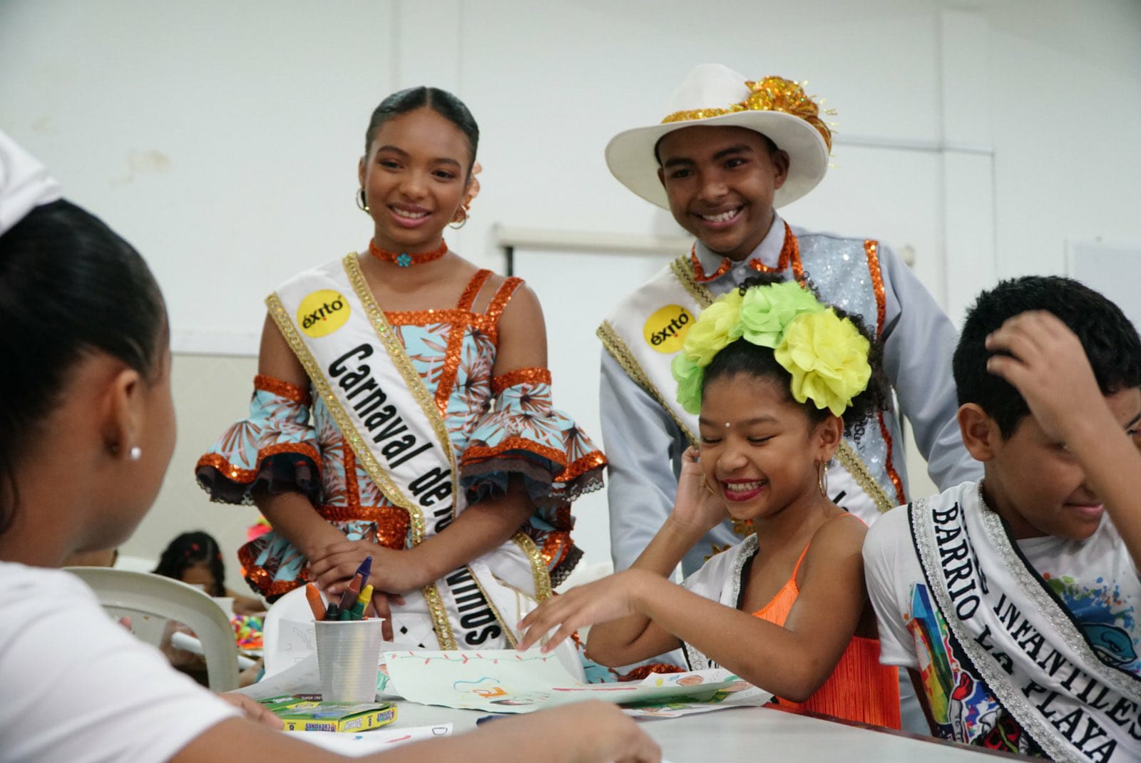 Evento ‘Pintando el Carnaval de los Niños’.