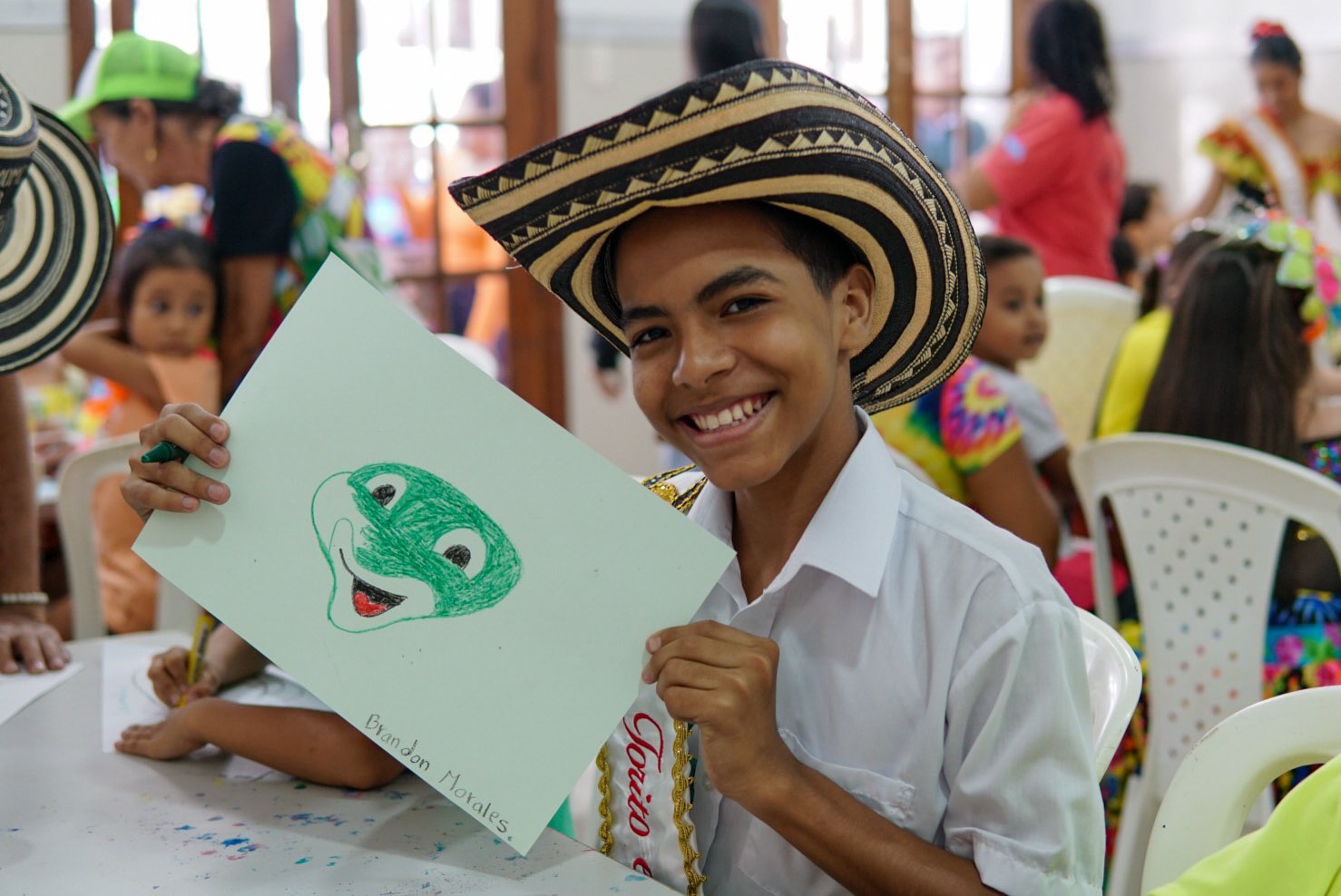 Evento ‘Pintando el Carnaval de los Niños’.