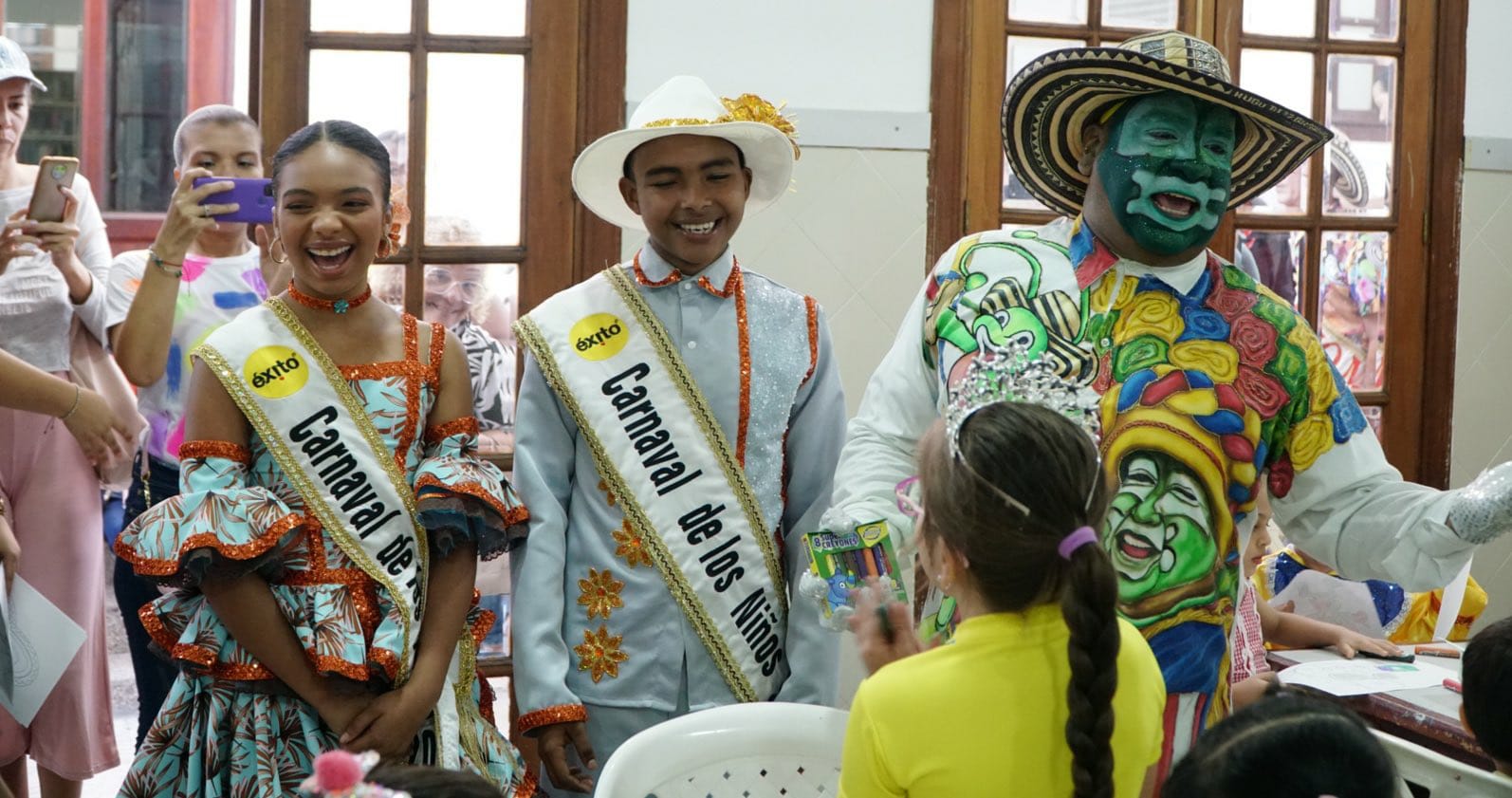 Evento ‘Pintando el Carnaval de los Niños’.