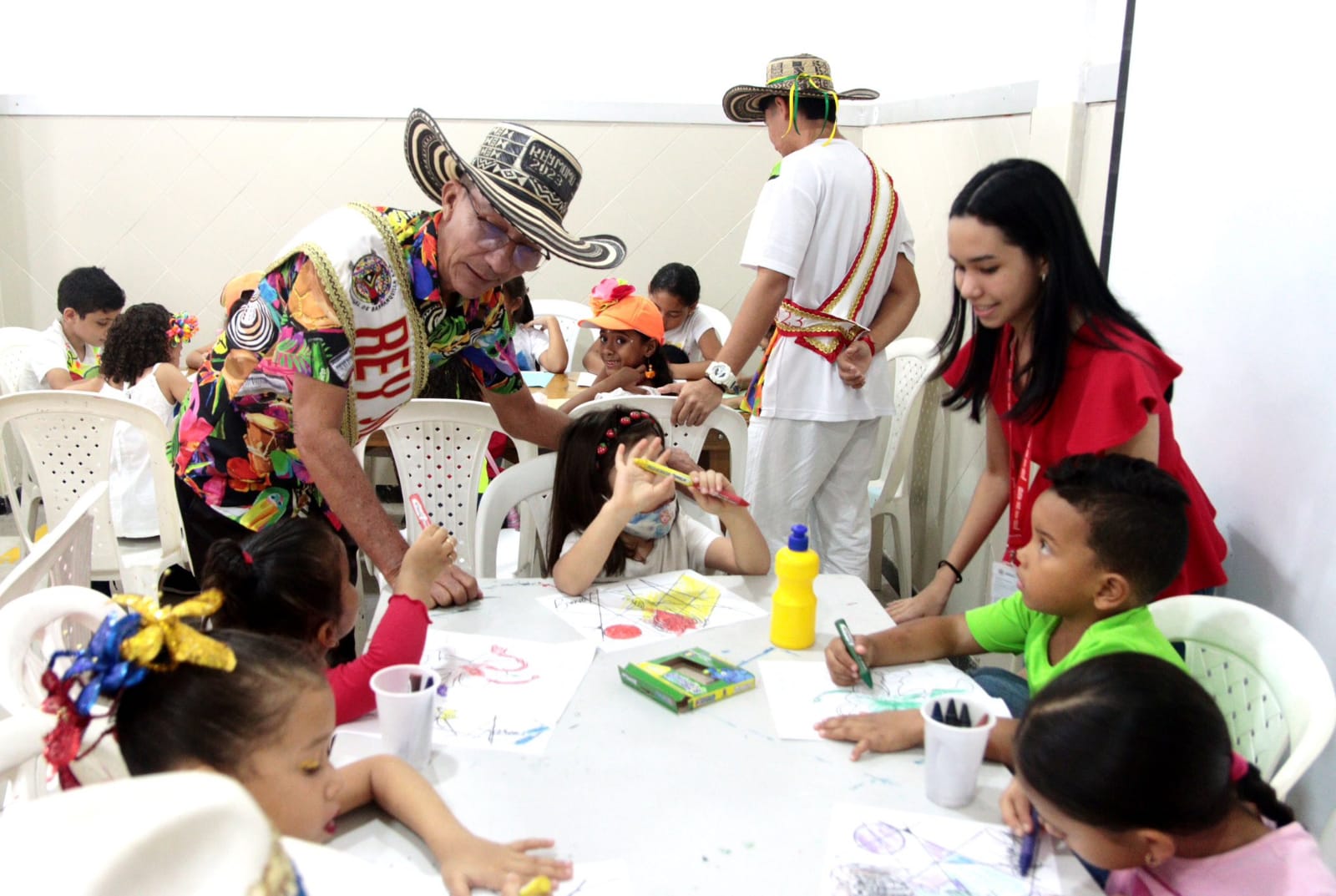 Evento ‘Pintando el Carnaval de los Niños’.