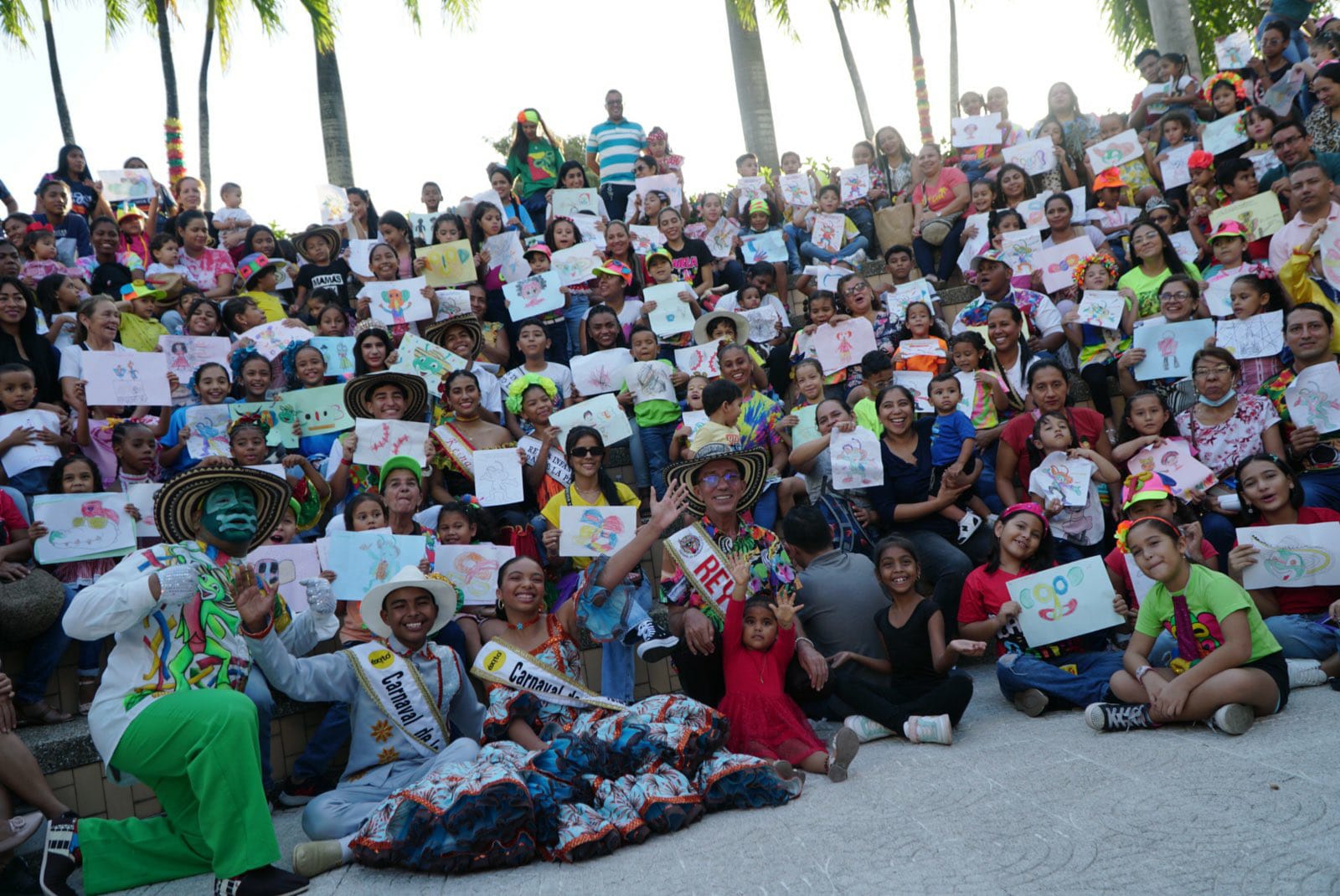 Evento ‘Pintando el Carnaval de los Niños’.