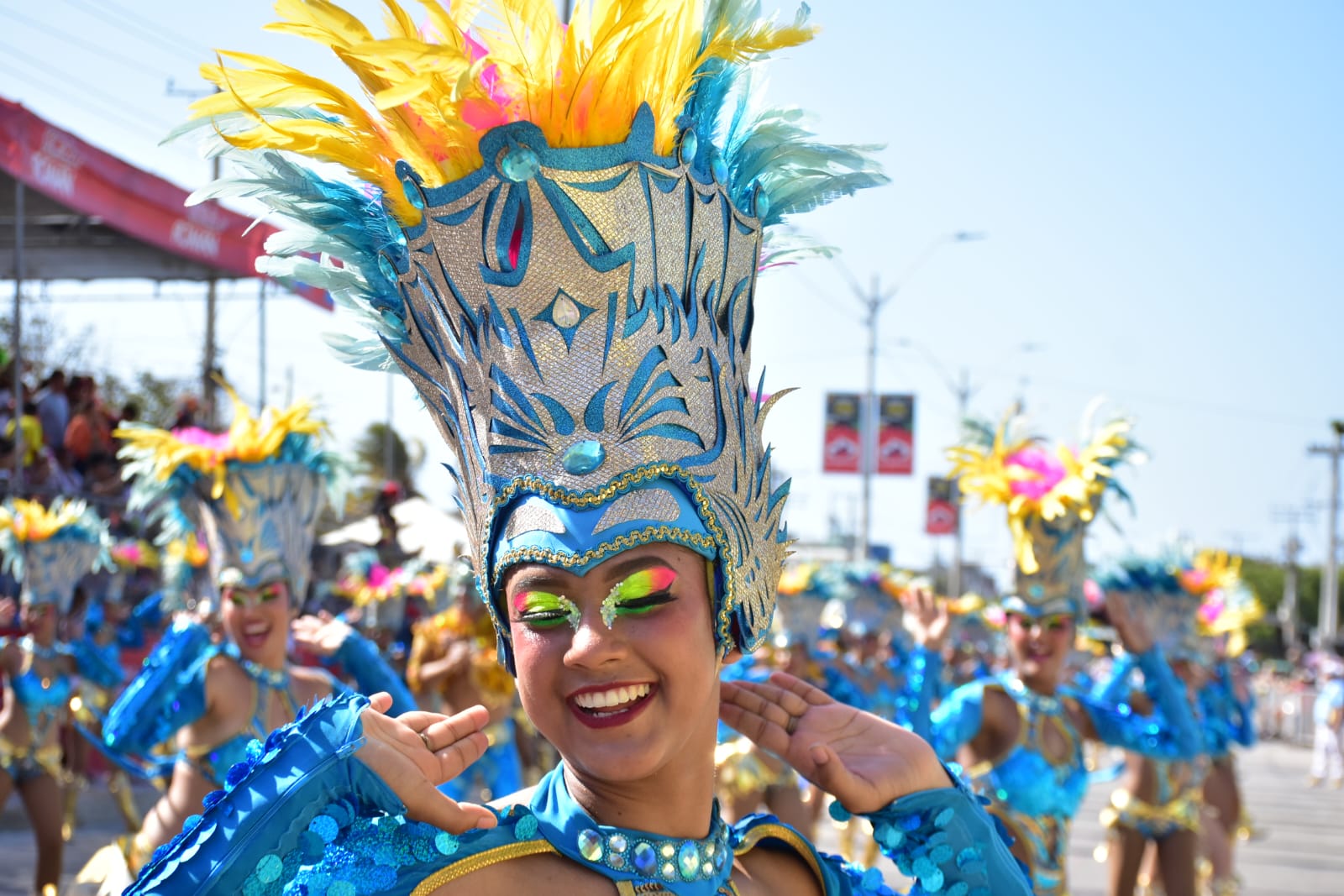 Comparsa Afrocaribe.