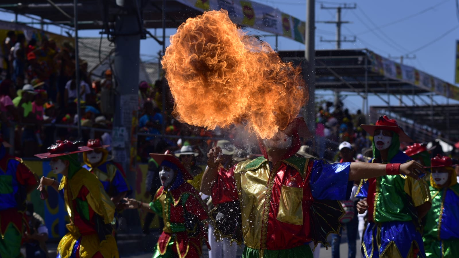 Diablos arlequines.