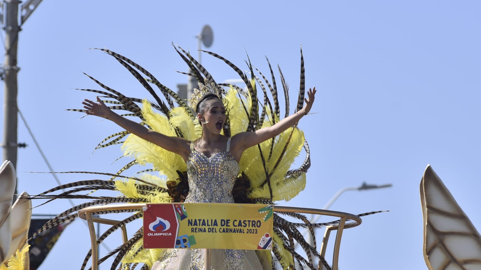 La Reina del Carnaval 2023, Natalia De Castro.