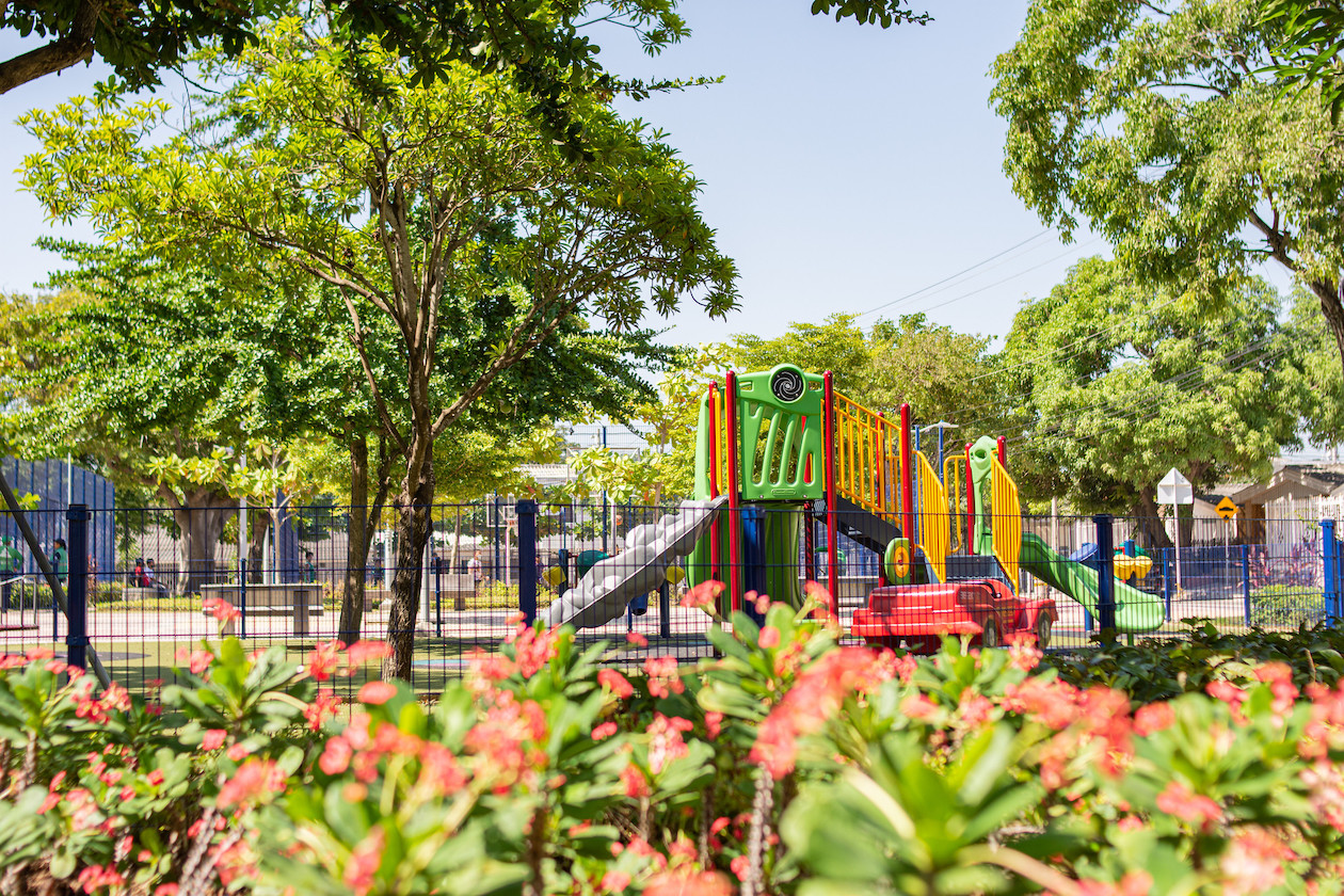 Embellecimiento del parque La Inmaculada.