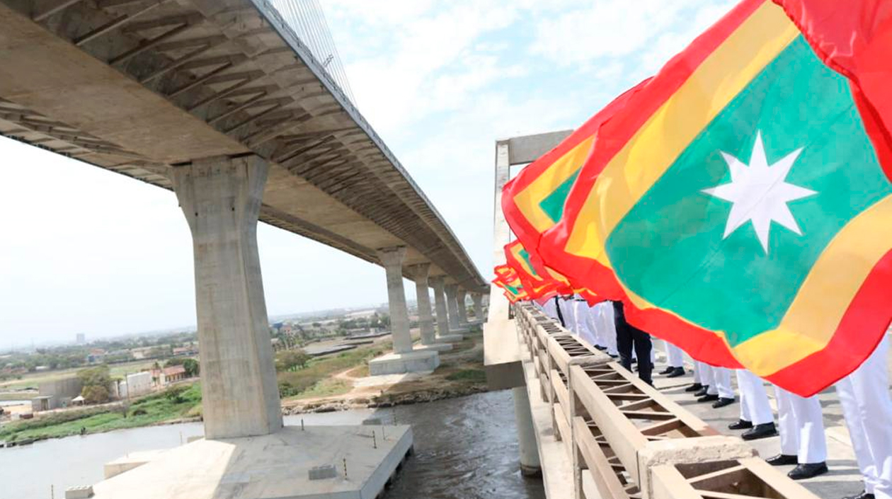 Guacherna fluvial en Barranquilla