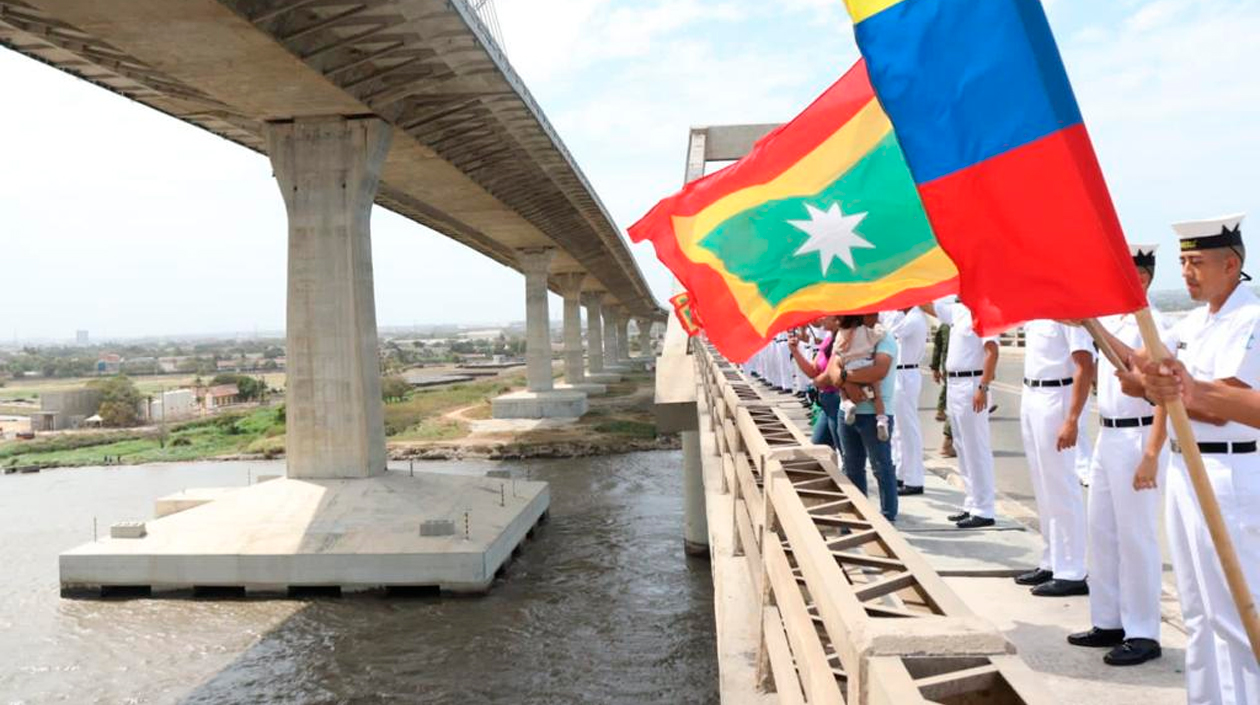 Guacherna fluvial en Barranquilla