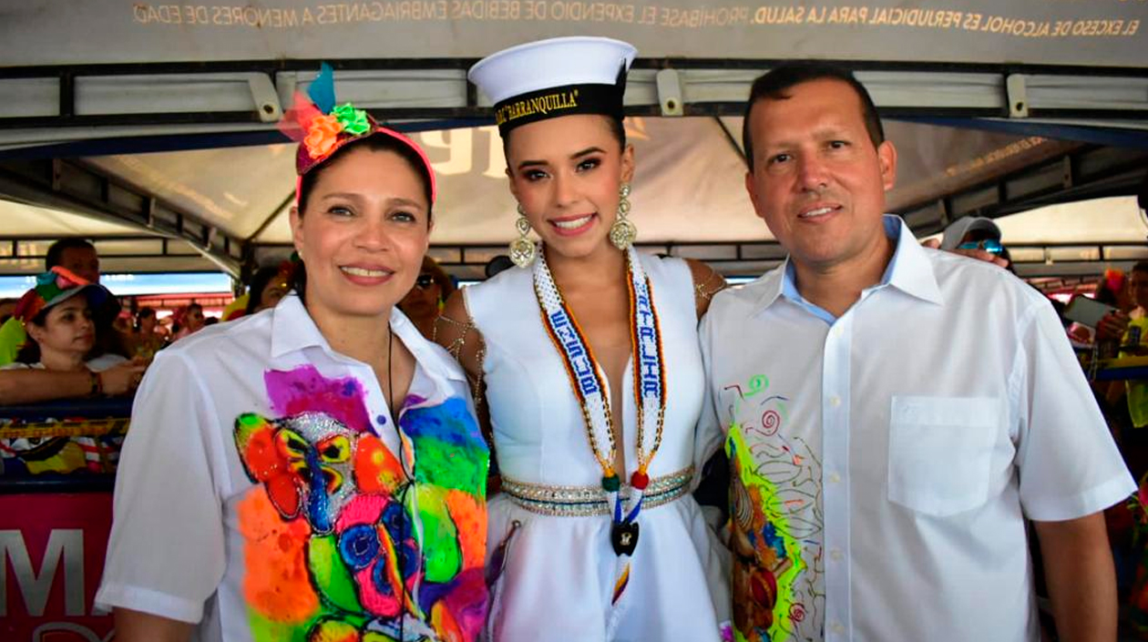 Natalia De Castro en la Guacherna fluvial