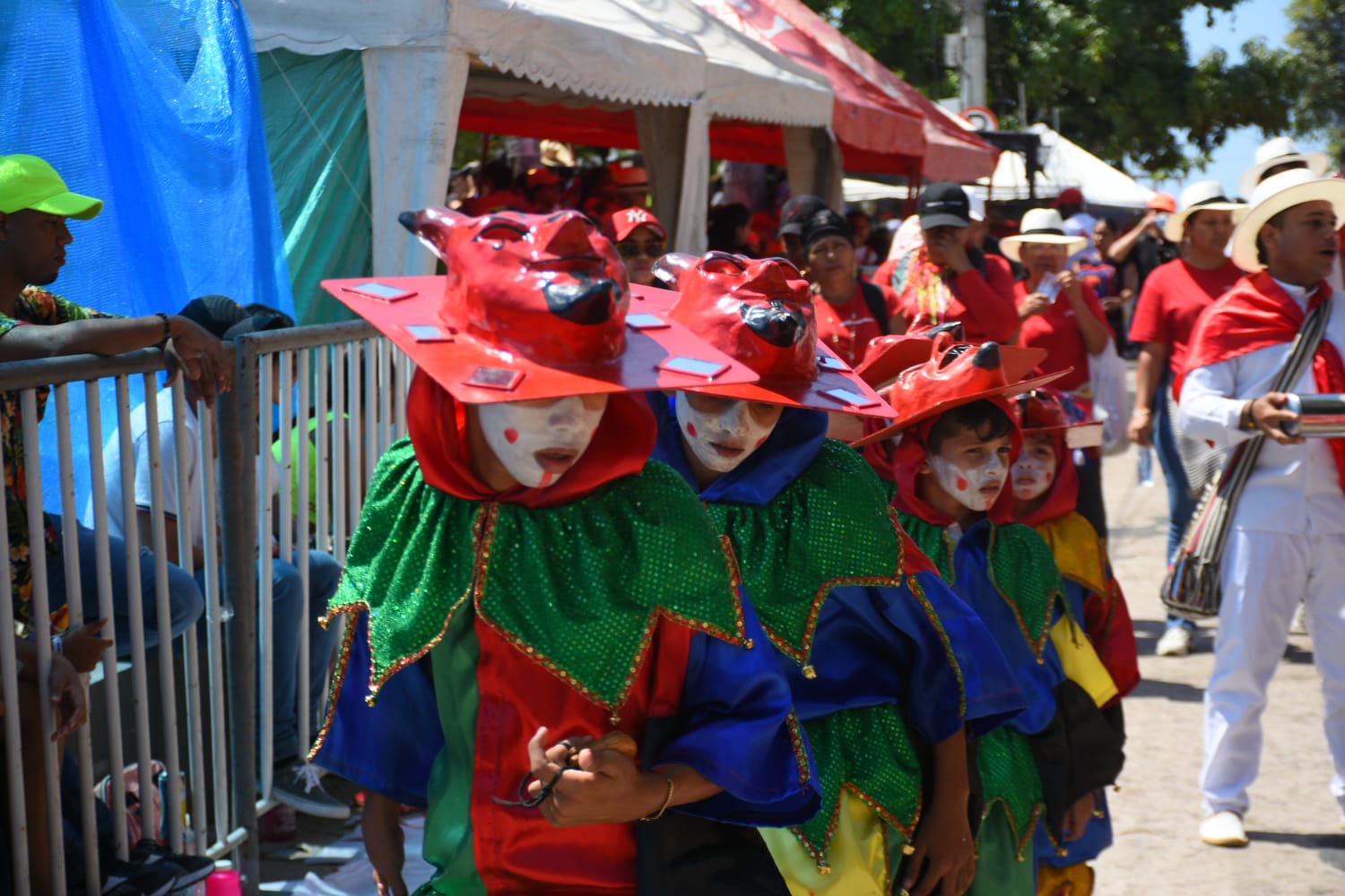 Danza tradicional Los Goleros.