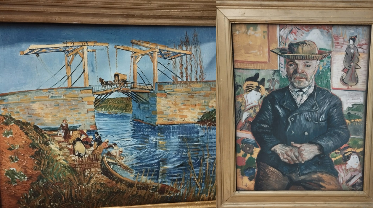 Réplicas de obras de Van Gogh en Barranquilla