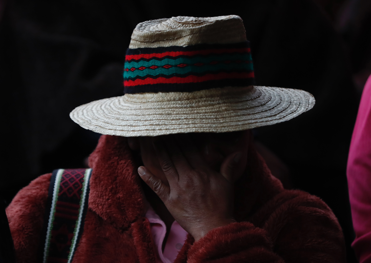 Funeral del concejal y líder indígena de Cauca, Wilson Bomba.