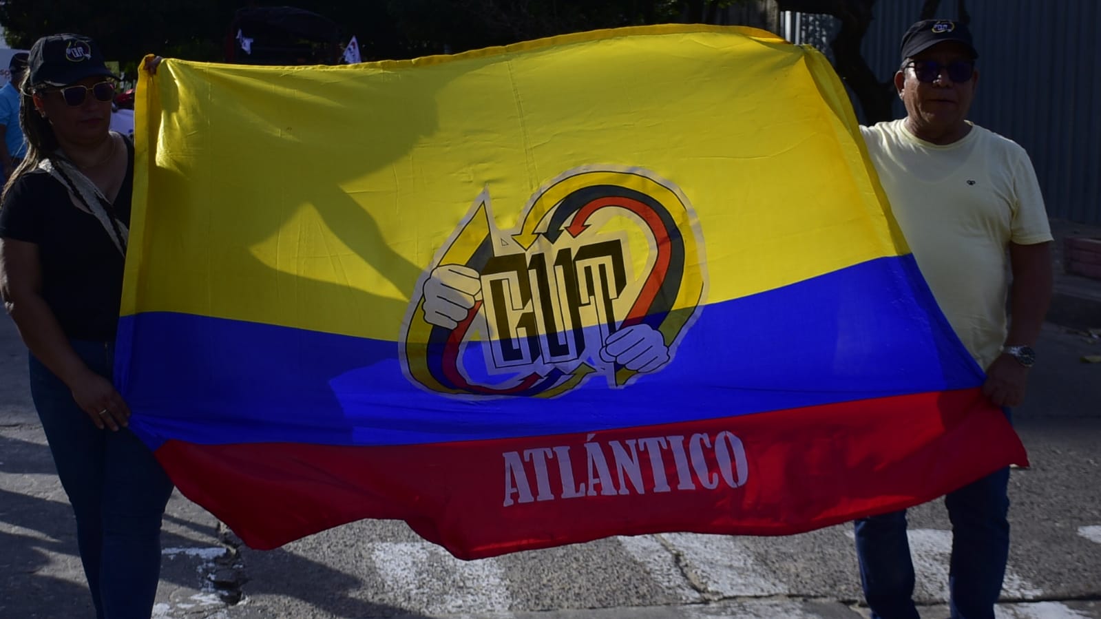 Marcha en defensa de las reformas laboral, pensional y de salud