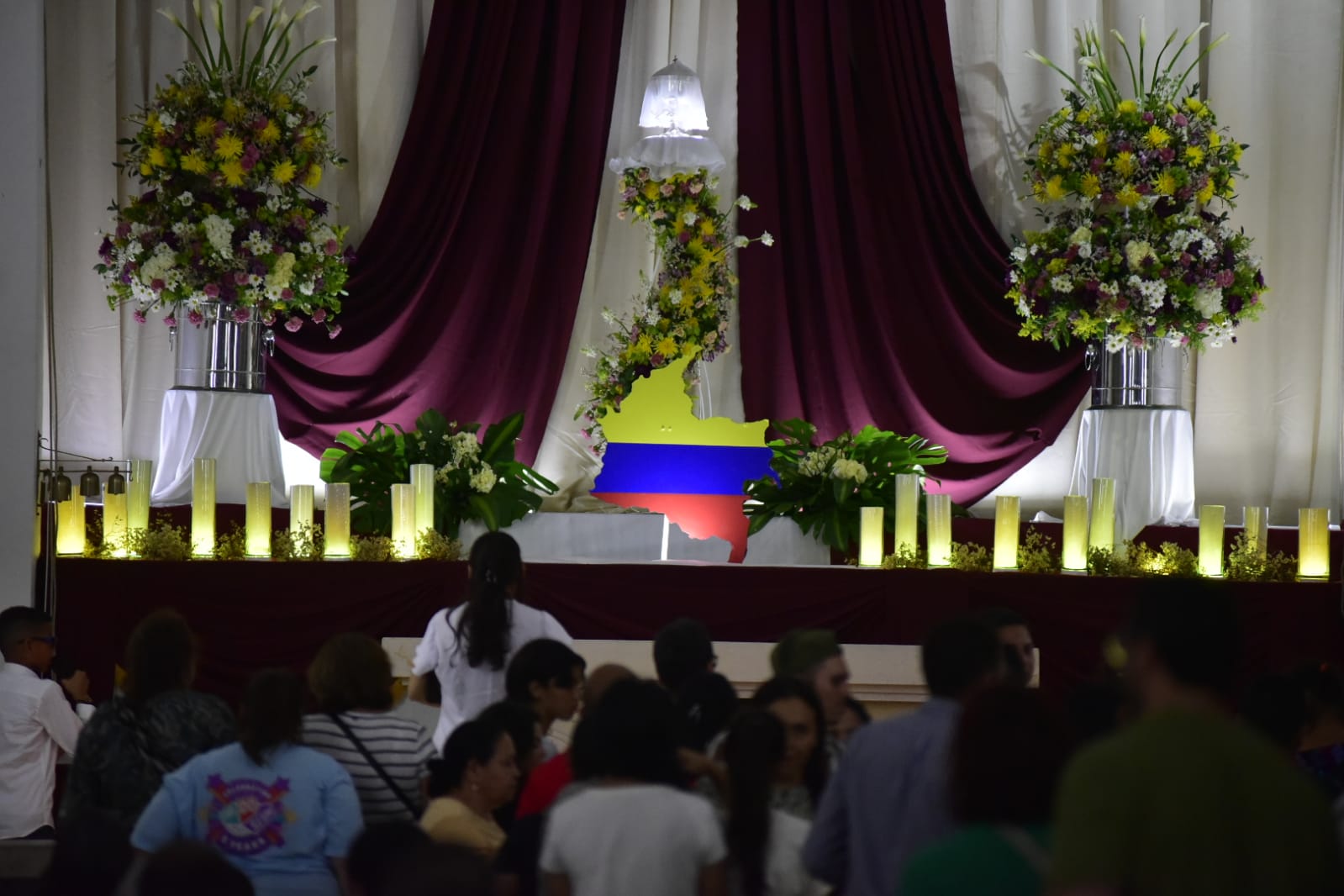 Monumento en la Iglesia Nuestra Señora del Perpetuo Socorro.