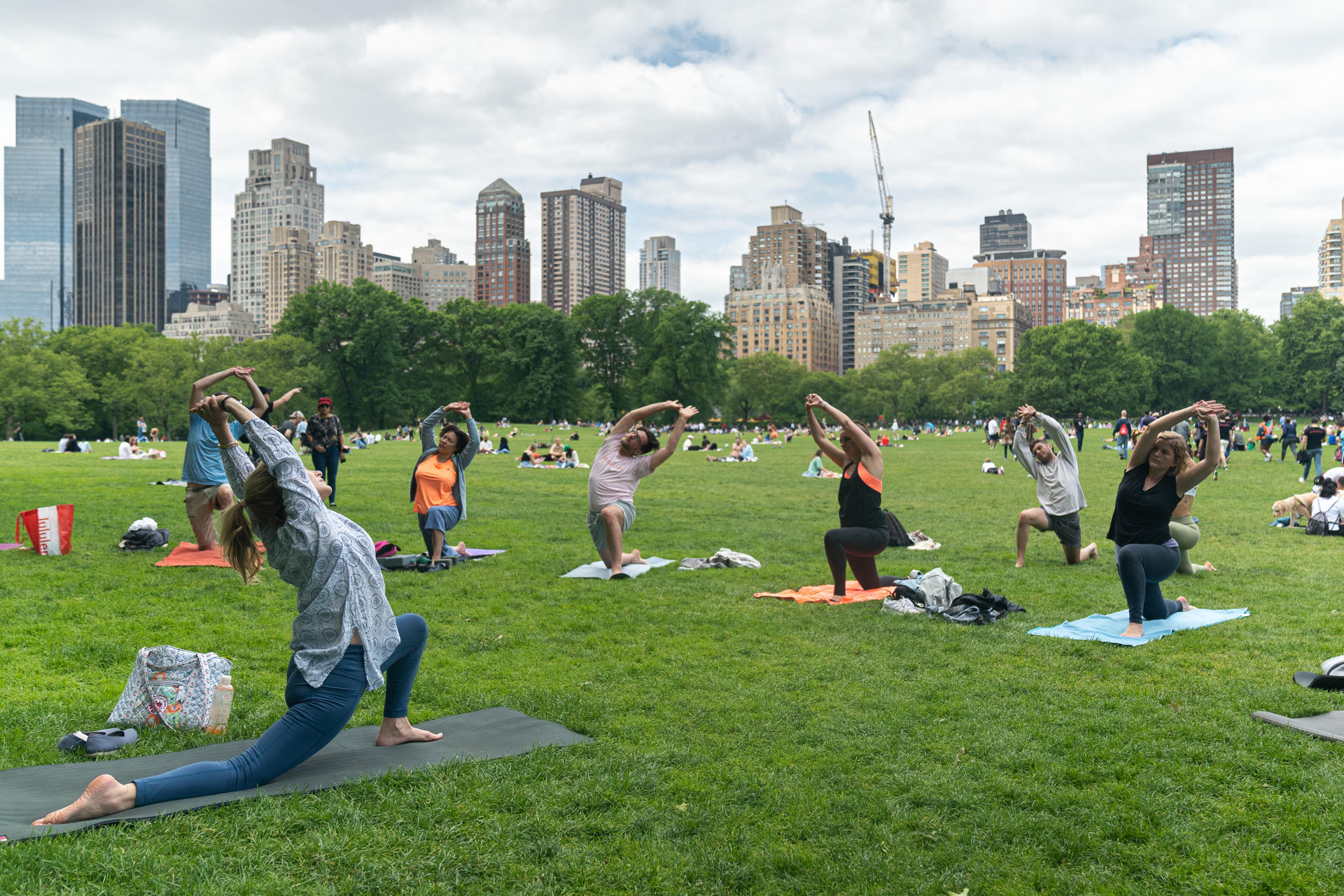 Espacios de Esparcimiento en el Central Park de Nueva York