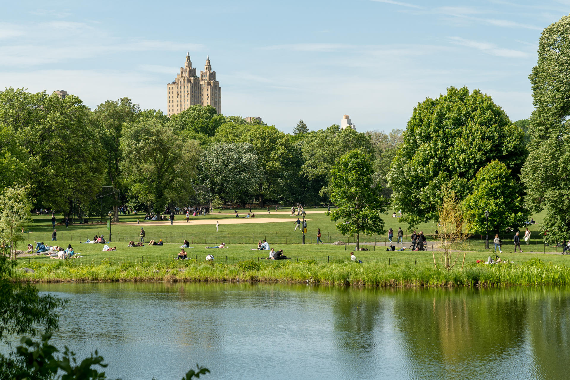 Lago del Central Park de Nueva York