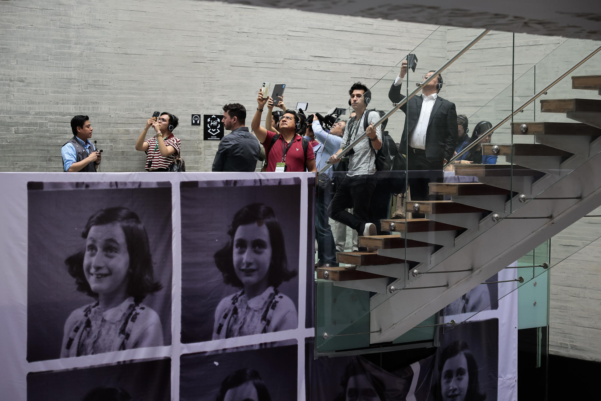 Inauguración de recorridos con realidad aumentada en el Museo Memoria y Tolerancia de México. 