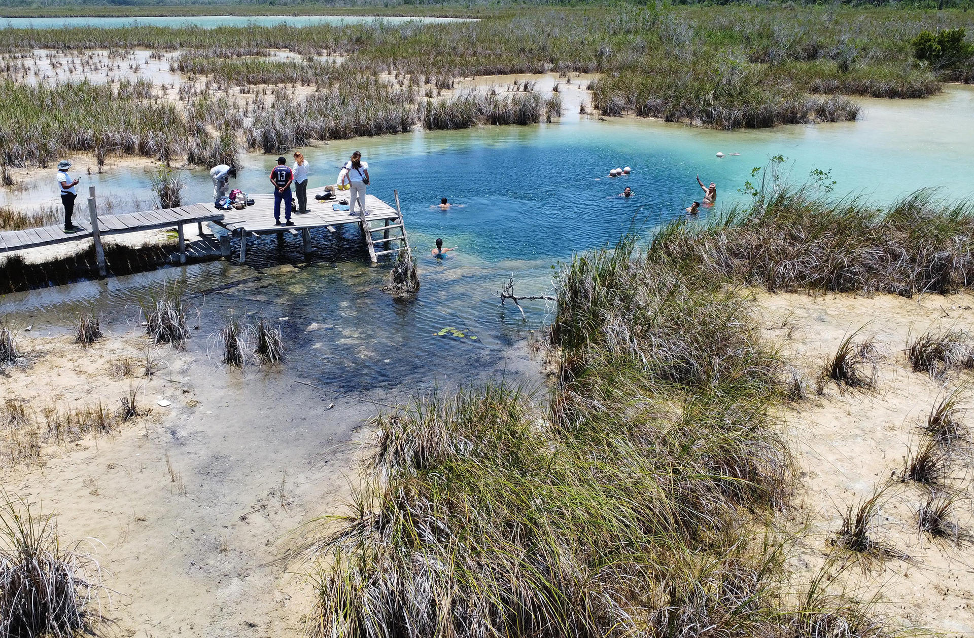 Reserva maya de siete lagunas incursiona en el ecoturismo mexicano