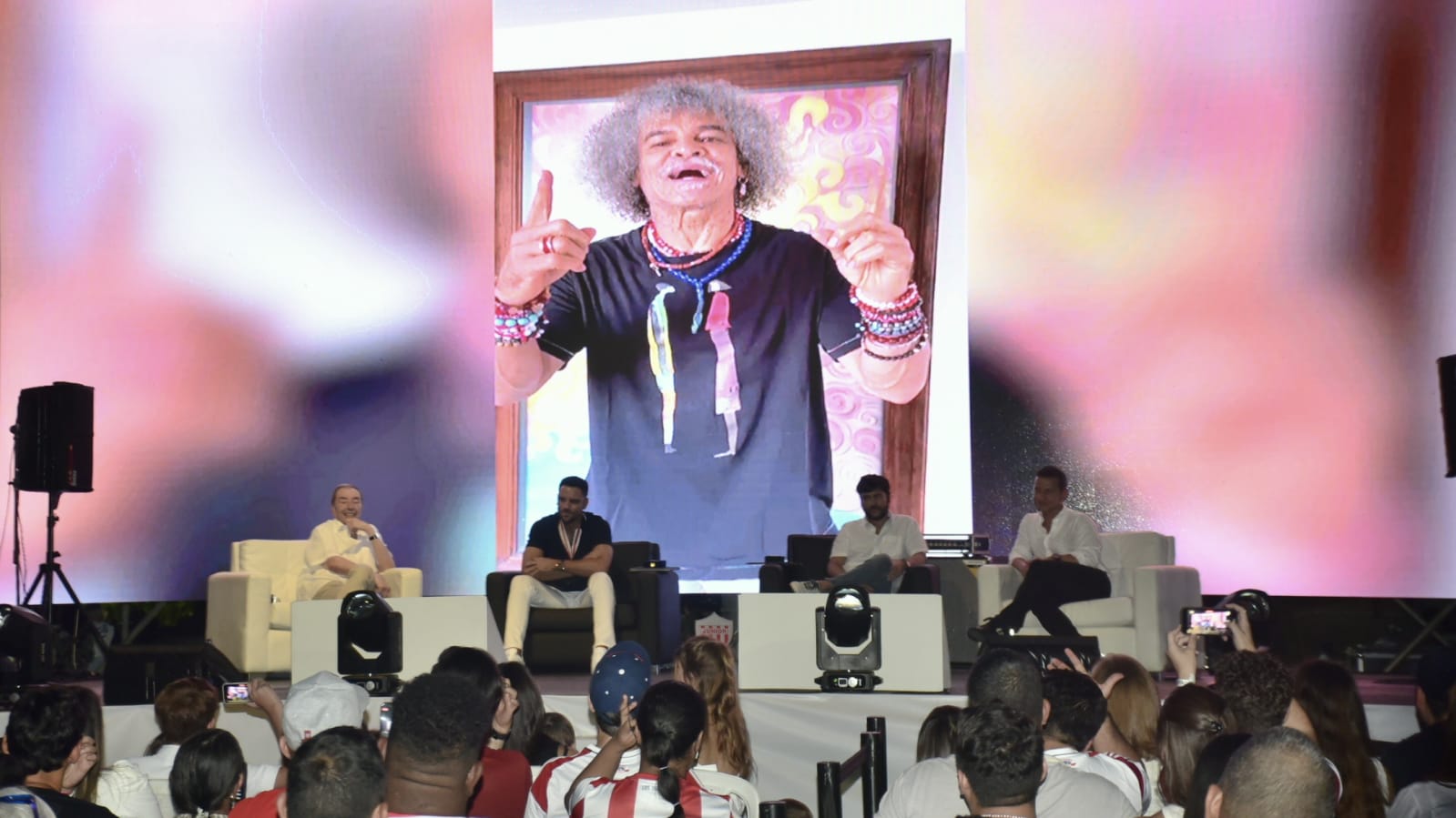 El 'Pibe' Valderrama le dedicó un mensaje a Viera.