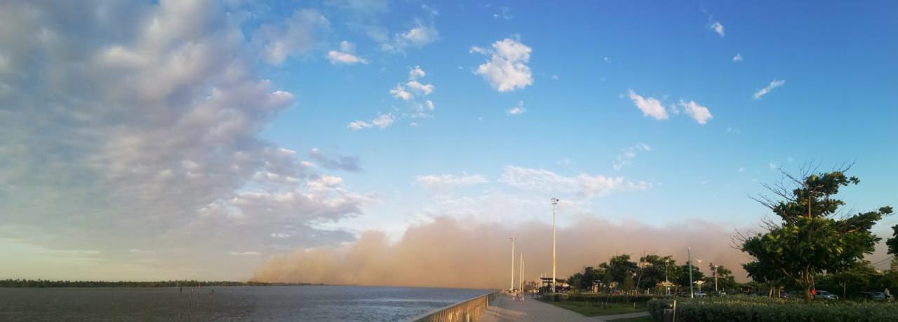 Las quemas volvieron al parque Isla Salamanca y el humo invadió a Barranquilla