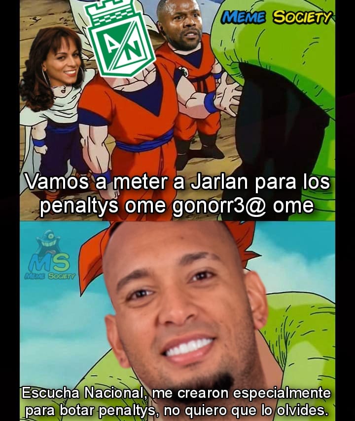 Meme de Goku con Nacional