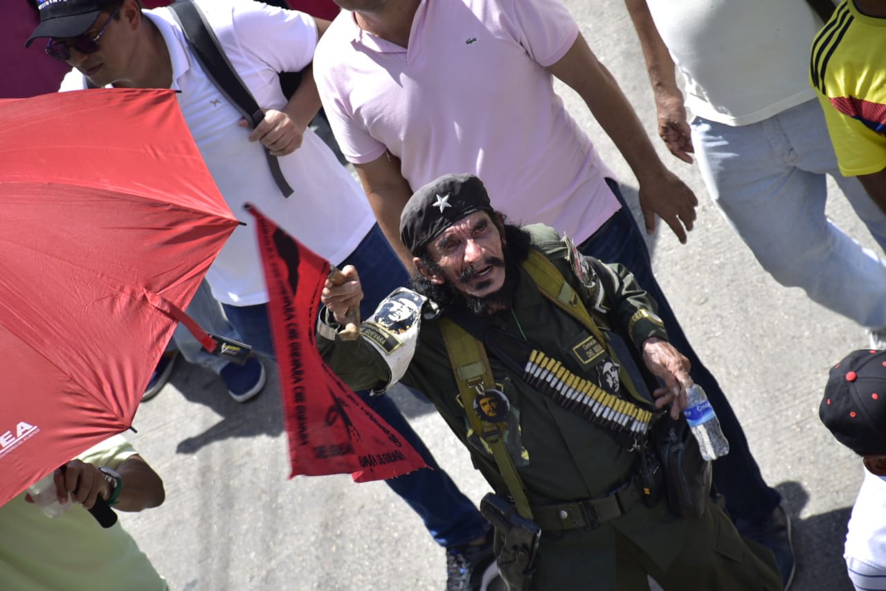 Marcha del 7 de junio en Barranquilla.