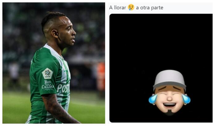 Meme a Jarlan Barrera tras errar penal en la final Millonarios-Nacional