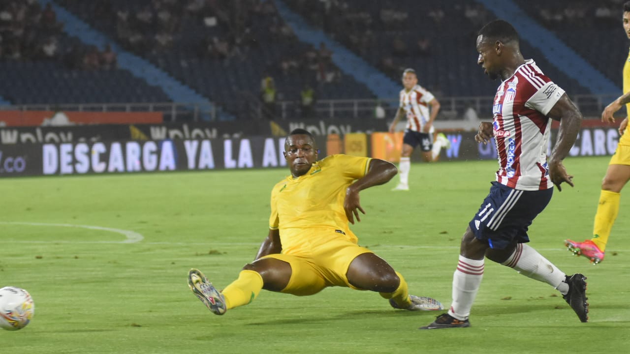 Partido Junior vs Bucaramanga. 