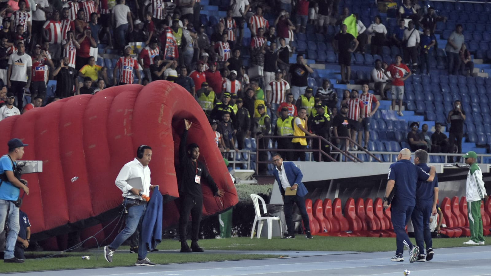 Partido Junior vs Bucaramanga. 