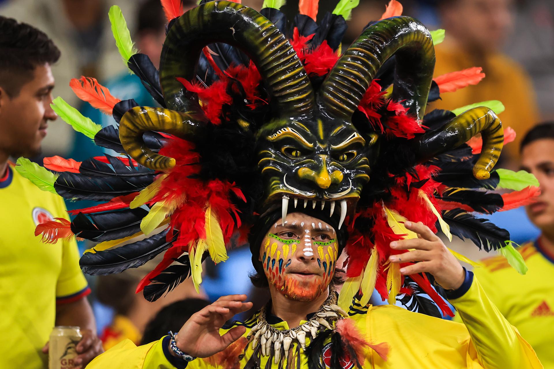 Hincha de Colombia en Australia.