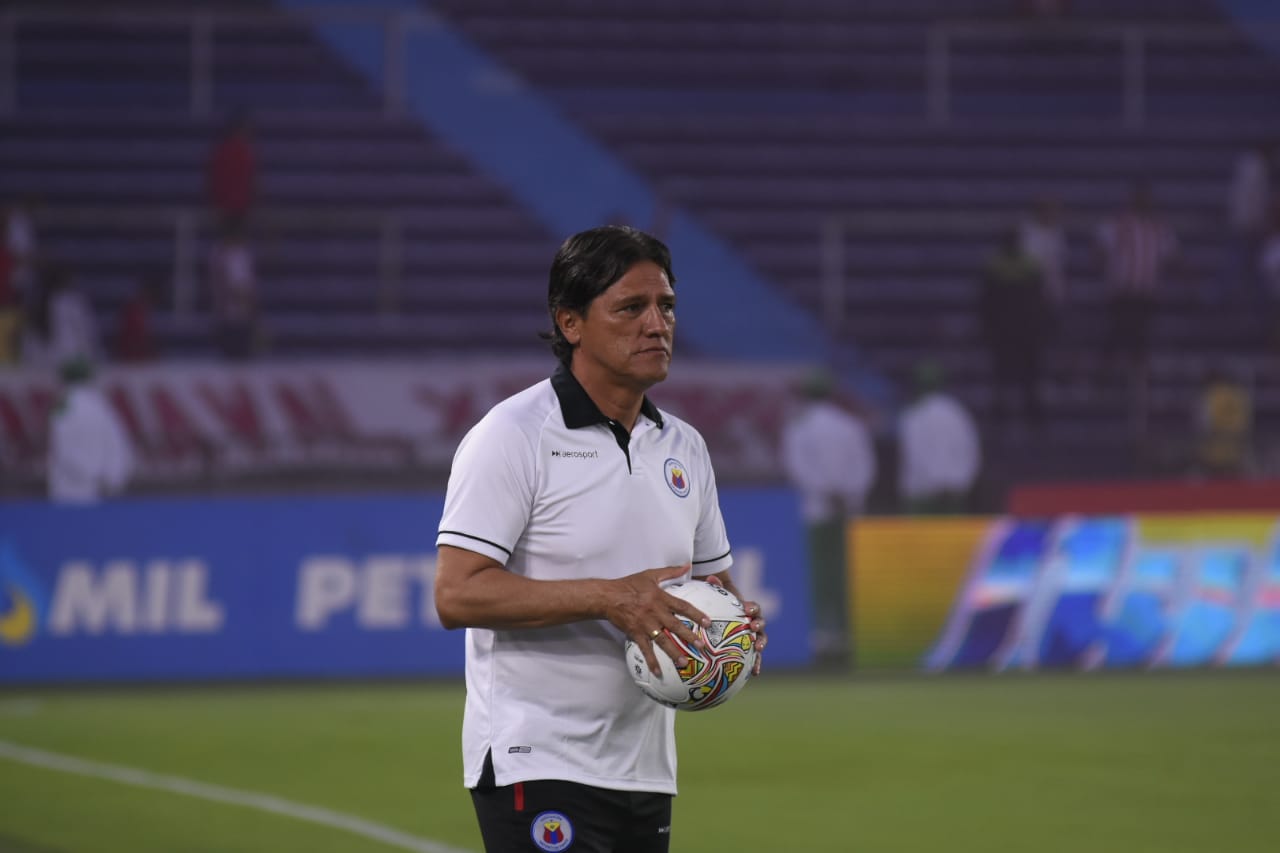 El técnico de Deportivo Pasto, Flavio Torres.