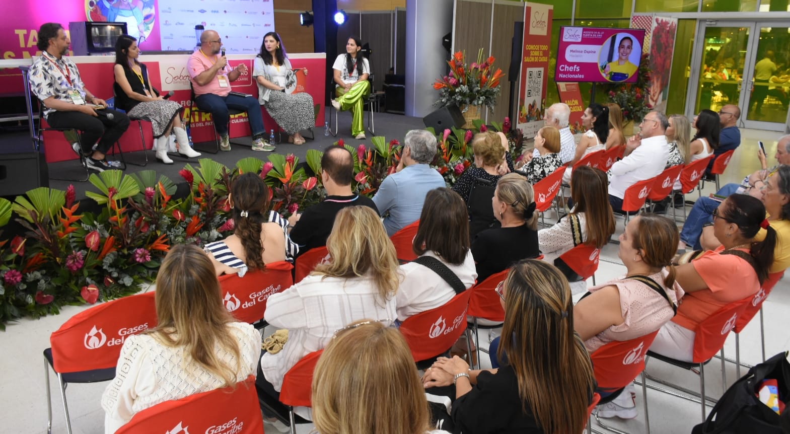 Presentación de libros de gastronomía de Lorenzo Villegas, Juliana Duque, Daniel Guerrero, Valentina Román, moderados por Andrea Jiménez